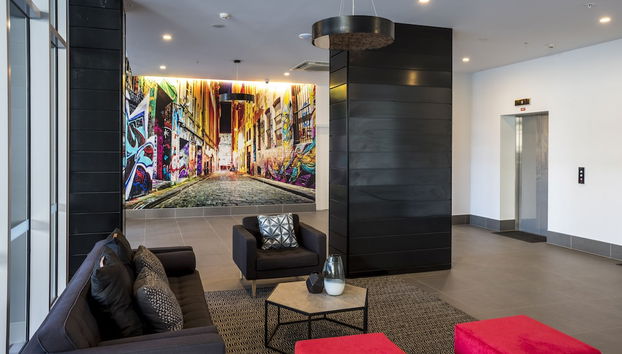 Zona de estar del vestíbulo