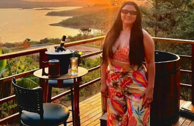 Chalé Recanto - ofurô, banheira, vista, cachoeira e lago em Alexânia - Foto 49