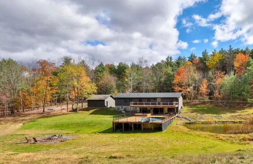 Hot Tub Pool & Pond - Catskills Family Escape - Foto 34