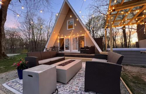 Private Wooded Escape Hot Tub Quiet Seclusion Fire Pit Games - Foto 39