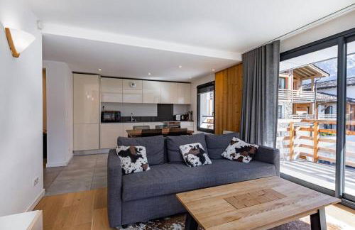 Modern 2BR 5* pool gym spa garage Mont-Blanc view - Photo 17