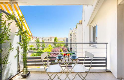 BnGo l Le Cocon Paisible PartDieu l Terrasse, 4p, 1ch, proche Gare PartDieu - Photo 6