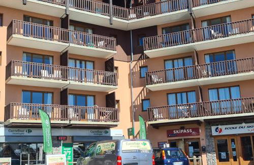 appartement le Chamois 312 Valmeinier 1900 piscine extérieur uniquement ouverte saison d été avec 1 chambre - Foto 15