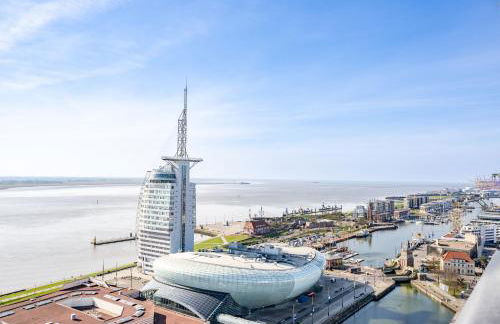 Exklusives Apartment Sunrise mit Whirlpool im 24-OG, Zugang zu Pool und Sauna - Foto 29