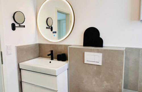 Apartment LilaMoon Unna Dortmund Flughafen Parkplatz Netflix Disney plus 80qm Erdgeschoss - Foto 49