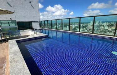 Flat Premium Recife - Ilha do leite piscina termica - Foto 13