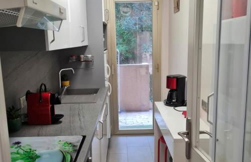 Charmant 2 pièces, traversant, clim, wifi, parking - Foto 11