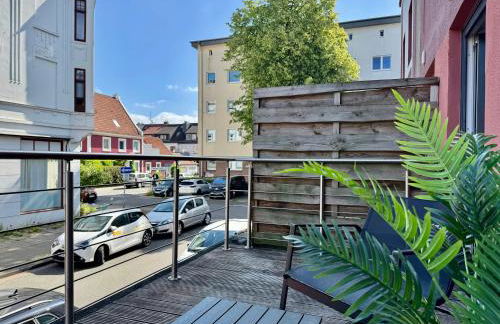 MEL&BENS Loft-Appartements Terrasse Weserstadion - Foto 11