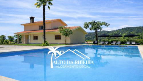 Casa Alto da Ribeira - Villa com Piscina Privada-10 Pessoas - Foto 1, sunbed
