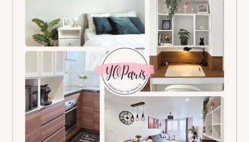 Entire 60m2 apartment - Close to Paris - Parking - Kitchen - 2min RERB - Olympic'24 - Foto 2