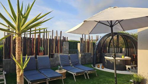 Sunset sea view & garden Spa Cala Tarida 6p max - Foto 3, Garden