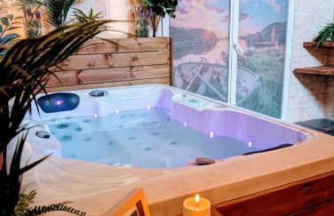 Les Spas de la mer, Appart&Spa Canopée, 100m de la plage, Love Room - Foto 42