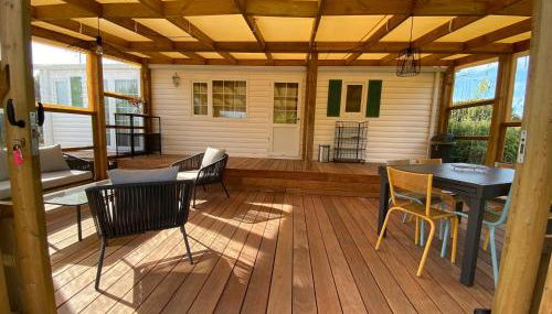 Charmant Mobile-home 6 personnes sur terrain privé à 200 m de la plage - PADRIG - Foto 2