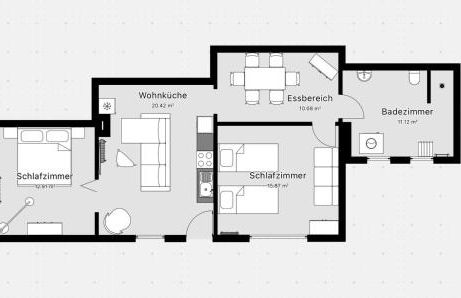 Ferienwohnung Oll School - Foto 2