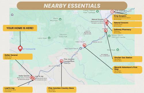 Cozy Wolfcamp Chalet with Hot Tub, Views with Fast Wifi - Foto 41