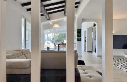 Villa Ormarine, vue exceptionnelle sur la baie de Cannes et le Mercantour - Foto 29