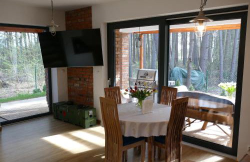 Ceglany Domek z jacuzzi, nad jeziorem, przy lesie - Foto 19