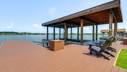 Conroe Lake House Luxe Pool, Private Dock and Games - Photo 2
