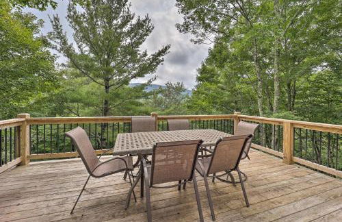 2 Mi to Skiing! Wooded Beech Mtn Retreat with Decks - Foto 56