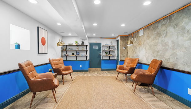 Zona de estar del vestíbulo