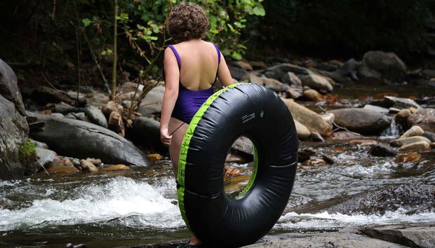 Getting ready to do tubing