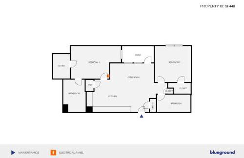 San Carlos 2BR w Gym Pool nr Train Shops SFO-440 - Foto 13