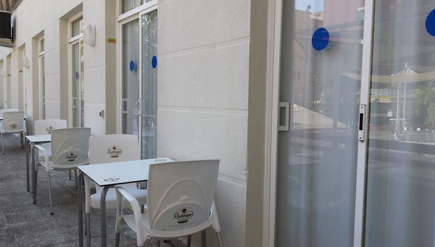 Zona de estar del vestíbulo