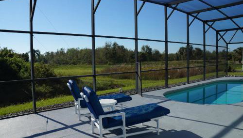 Villa met prive zwembad nabij Orlando optional heated pool - Foto 4, Garden view