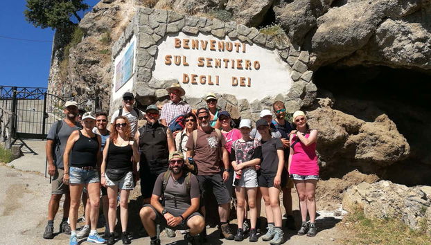 No início da trilha