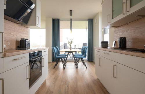 BeltBlick 4 - Moderne Ferienwohnung direkt am Strand mit Sauna und Meerblick! - Foto 10