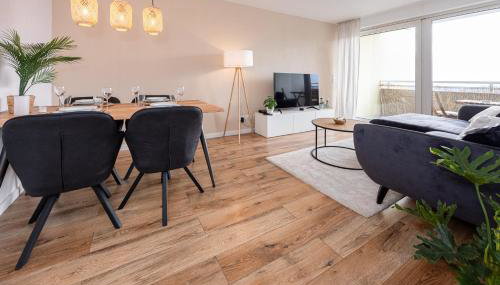 Moderne 2-Zimmer-Wohnung mit atemberaubender Skyline Aussicht auf Frankfurt! - Foto 2