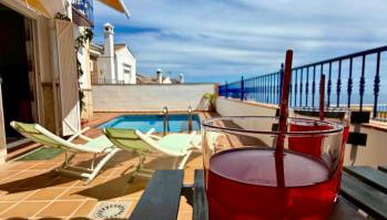 Appartement in Nerja with private pool and sea view - Photo 1, sunbed