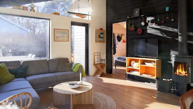 7 Person Holiday Home in Frederiksvaerk - Foto 5, Zona de estar