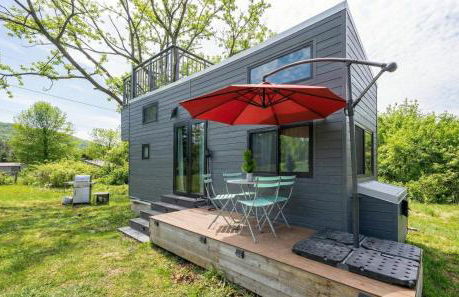 Unique Tinyhouse Retreat with BBQ Near Asheville - Foto 4