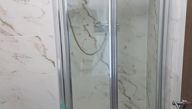 Duche na casa de banho