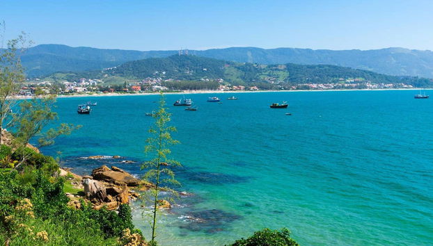 Natural landscapes of Garopaba