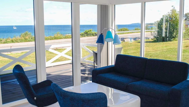 4 Person Holiday Home in Allinge - Foto 4, Zona de estar