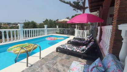 Villa Don Giovanni Fuengirola, Piscina Privada y vistas al mar y a la Montaña - Photo 4, sunbed, Garden view