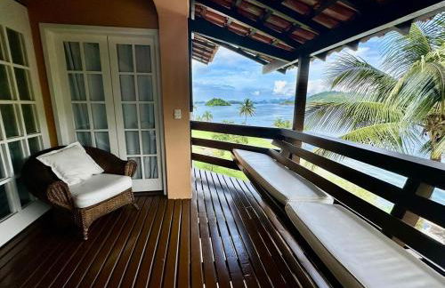 Vista dos sonhos na beira do mar de Angra com pier - Foto 3