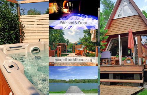 Hütte41: Ganze Hütte nah am See mit privatem Whirlpool, Sauna. Umzäunt. - Foto 1