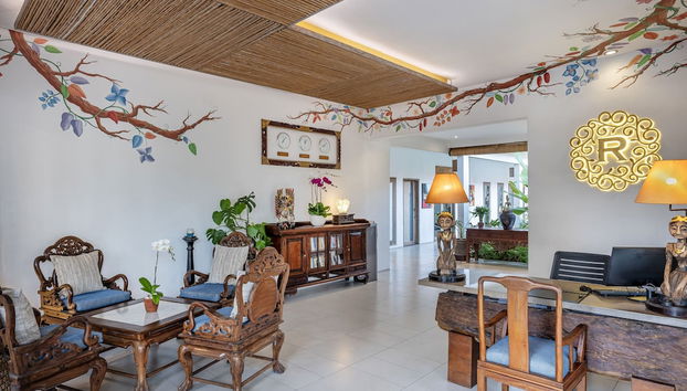 Sala de estar do lobby