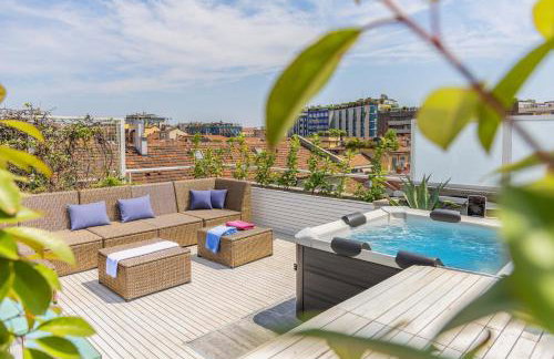 Milan Central Penthouse with Terraces, Jacuzzi & Garage - Foto 1