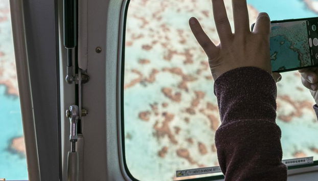 Vol en panoramique de 60 minutes au-dessus de Whitehaven Beach, Hill Inlet et Heart Reef - Photo 4