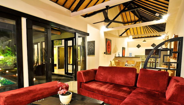 Antara Villas - Foto 3, Zona de estar del vestíbulo