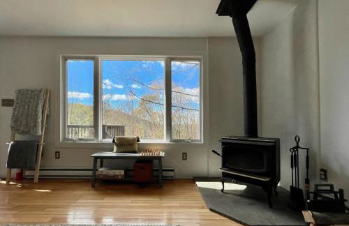 Fireplace Catskill Views Overlook Lake Cabin - Foto 1