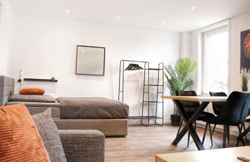 LIGHTPLACE • Größere Gruppen • 4 Einzelzimmer • Boxspring • Smart TV • Biergarten • Restaurant - Foto 50