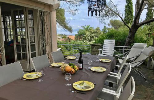 Villa de charme à 250m de la plage, belle vue mer - Foto 10