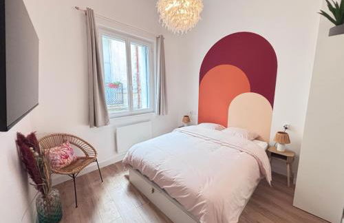 SYLOU - Centre historique, 4 personnes, Climatisation, Netflix, Comédie, Tramway, Gare - Foto 19