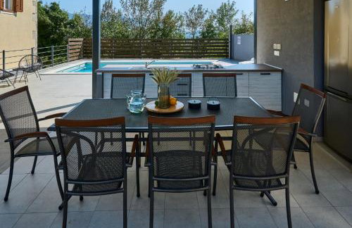 Villa Telma in Kostrčani - Haus für 8-10 Personen - Photo 8