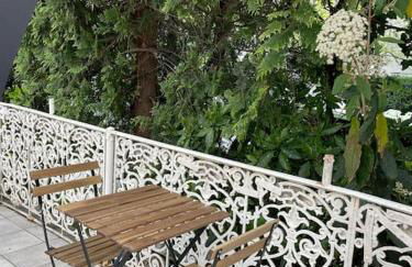 Cozy-Livings Altbau mit Terrasse und Küche am Stadtpark - Foto 6